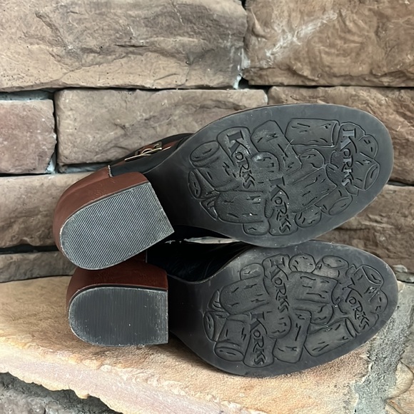 Kork Ease Richard’s Two Tone Ankle Boots / SZ 7 - Picture 7 of 7